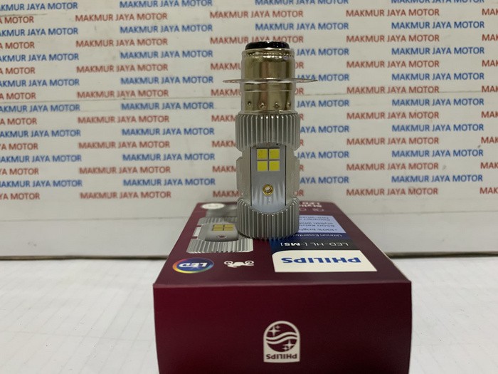 Bohlam, Lampu LED Motor M5 Philips Khusus Arus DC 12V/6W (Asli)