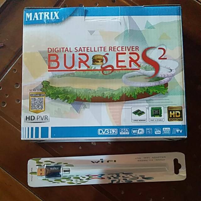 MATRIX BURGER  S2 new K5S  8mb +DONGEL MT7601 <<FULL UPGRED