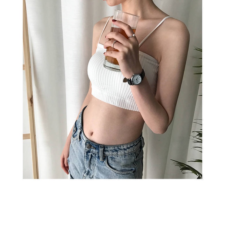 Tank Top Bra Pakaian Dalam Wanita Korean Style Sport Fashion