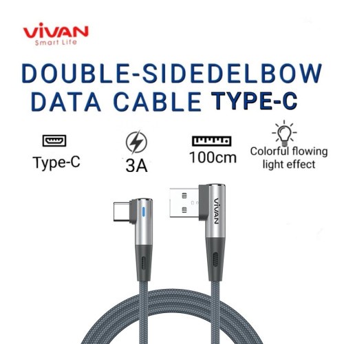 KABEL DATA VIVAN BWC100S TYPE C 1METER