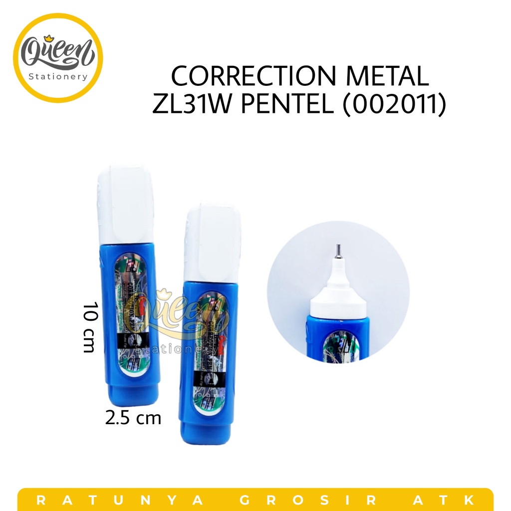 

1 PCS CORRECTION METAL ZL31W PENTEL / TIP X / TIPE X / STIPO (002011)