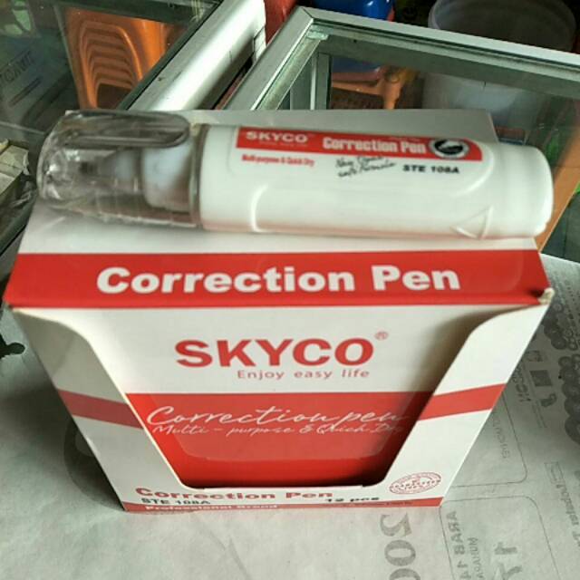 

Correction pen