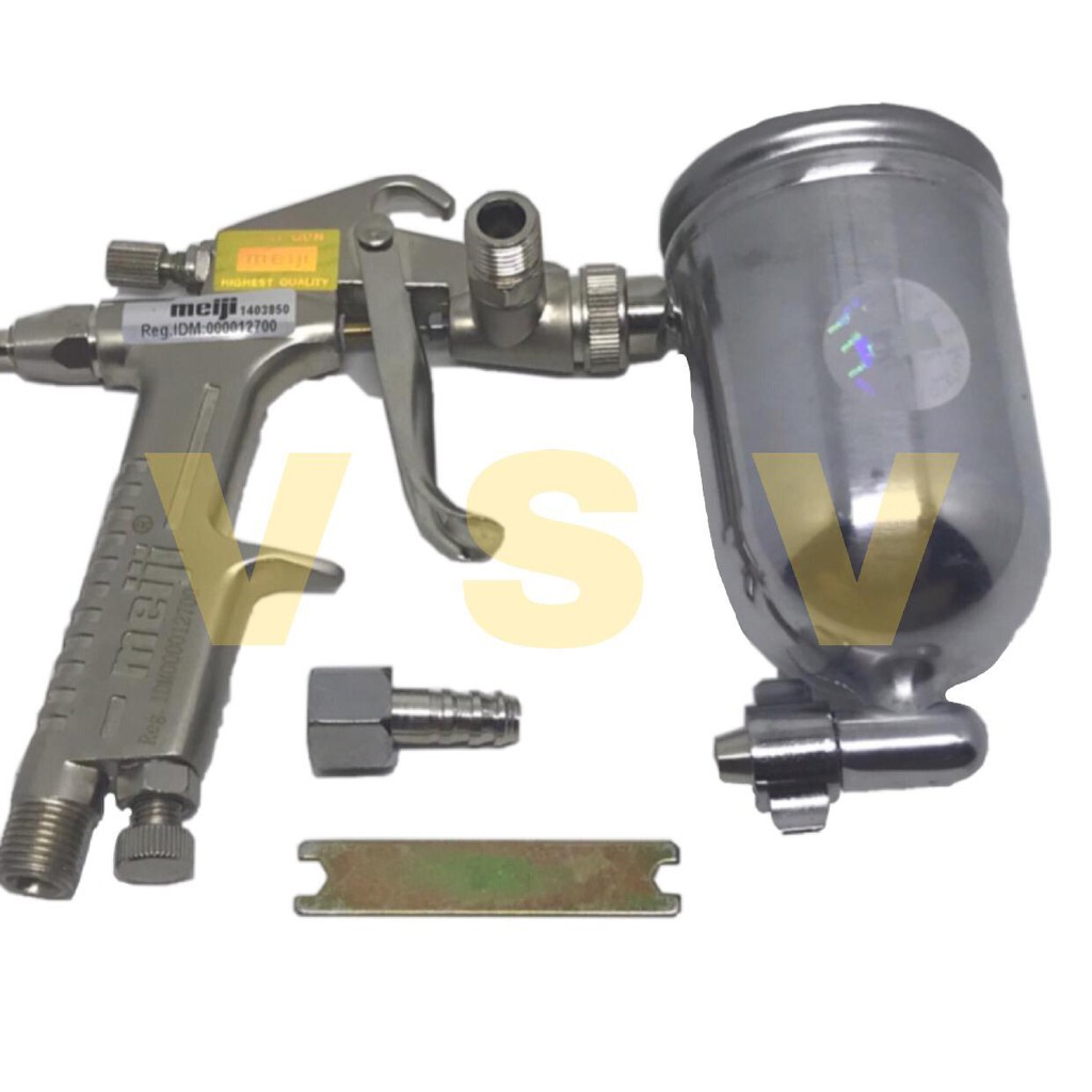 Meiji Spray gun R3G / semprotan cat tabung atas TAIWAN