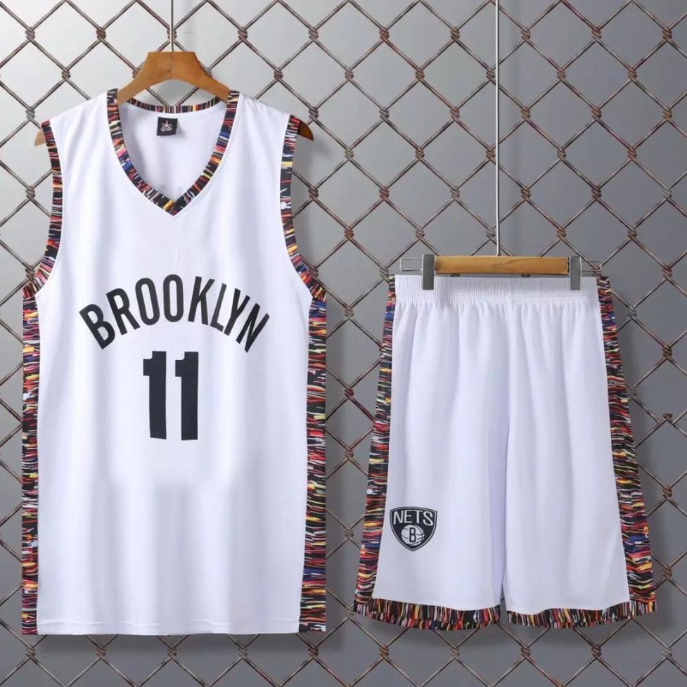 [PRODUK GFY8K] Setelan Jersey basket / Kostum Basket NBA LAKERS IRVING D7C