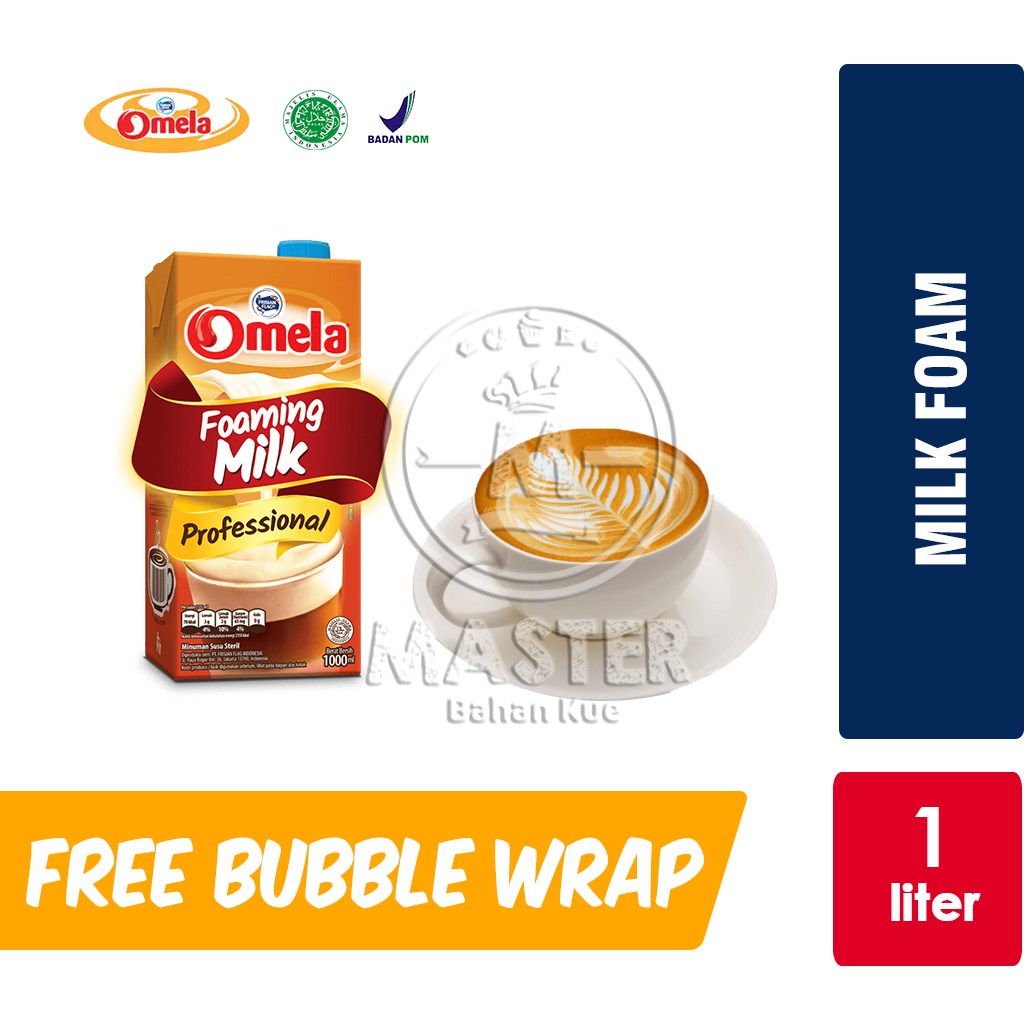 

Omela Foaming Milk / Susu Foam Microfoam Kopi Latte Art Coffee [1 Liter]