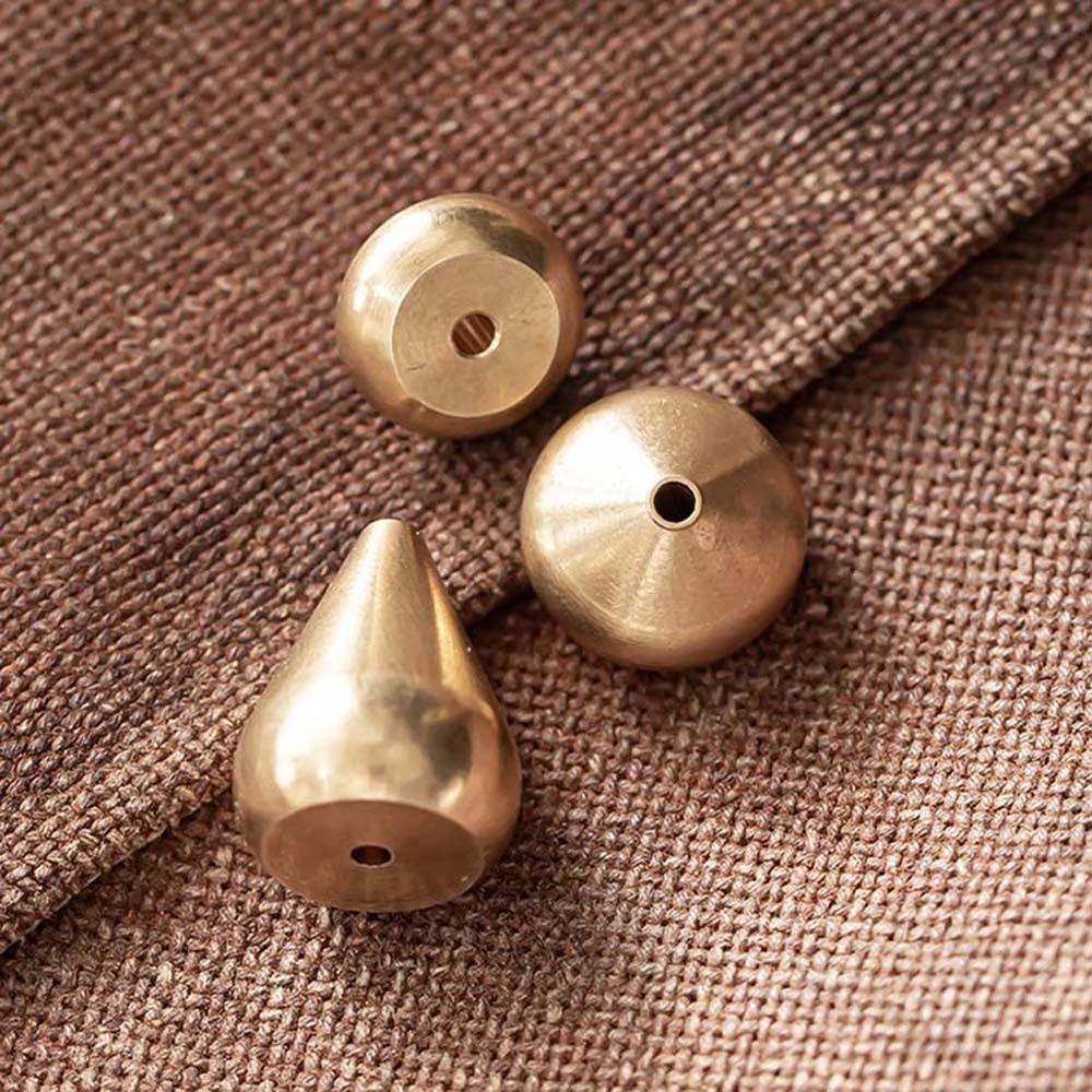 [Elegan] Tempat Dupa Stik Portable Bentuk Tetesan Air Buddhism Metal Temples Dekorasi Rumah