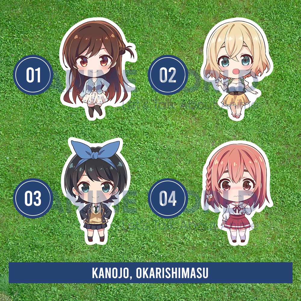 

Stiker Anime Kanojo Okarishimasu 2 Lengkap - Stiker Rent a Girlfriend 2 Termurah