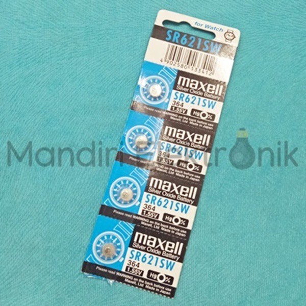 Baterai jam tangan Baterai maxell 621 baterai jam 364 Original