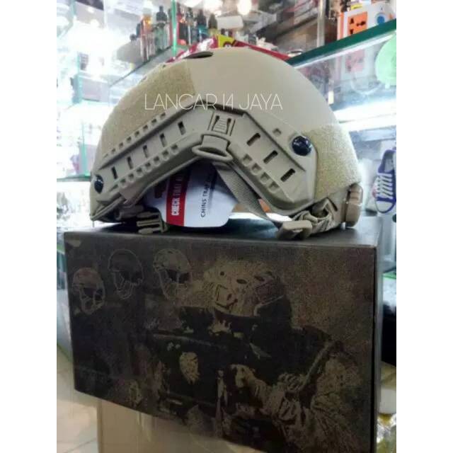 RPM Helm tactical / cover face / protection / pengaman kepala army military murah bandung