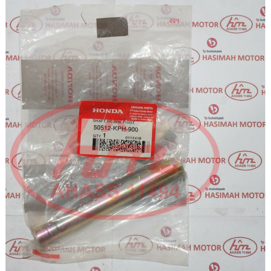 AS STANDAR DUA (TENGAH) HONDA KHARISMA, REVO, SUPRA X 125 - KODE PART: 50512KPH900