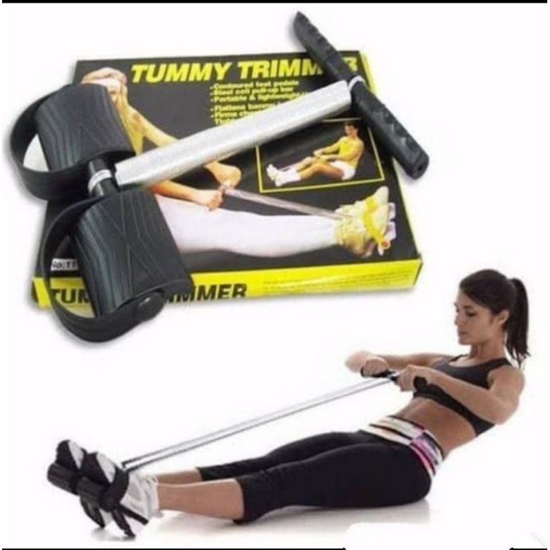 Super Tummy Trimmer Alat Olah Raga Alat Fitnes Sit Up Gym KesehatanTubuh Pembakar Lemak Perut