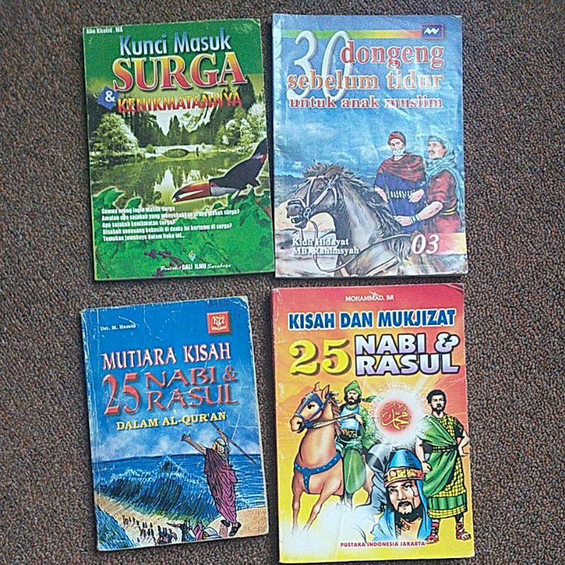 (PRELOVED) BUKU KISAH AGAMA ISLAM