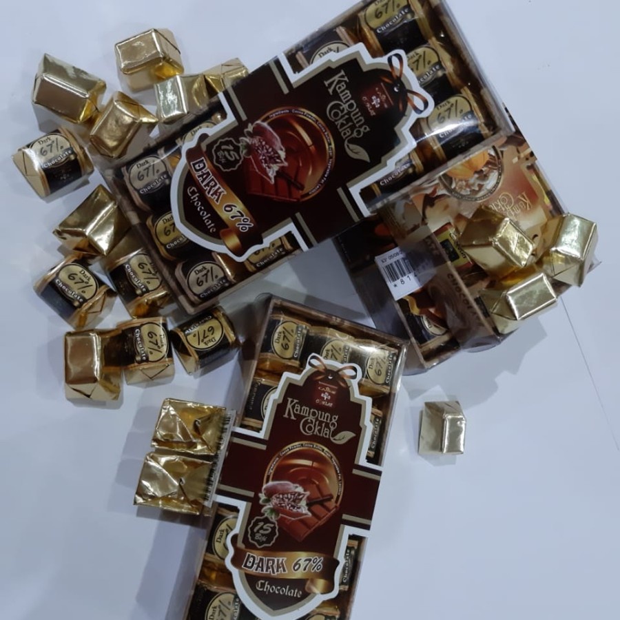 

Coklat MK 32 Dark 67% Netto 224gram. Rendah Lemak Dan Rendah Gula!