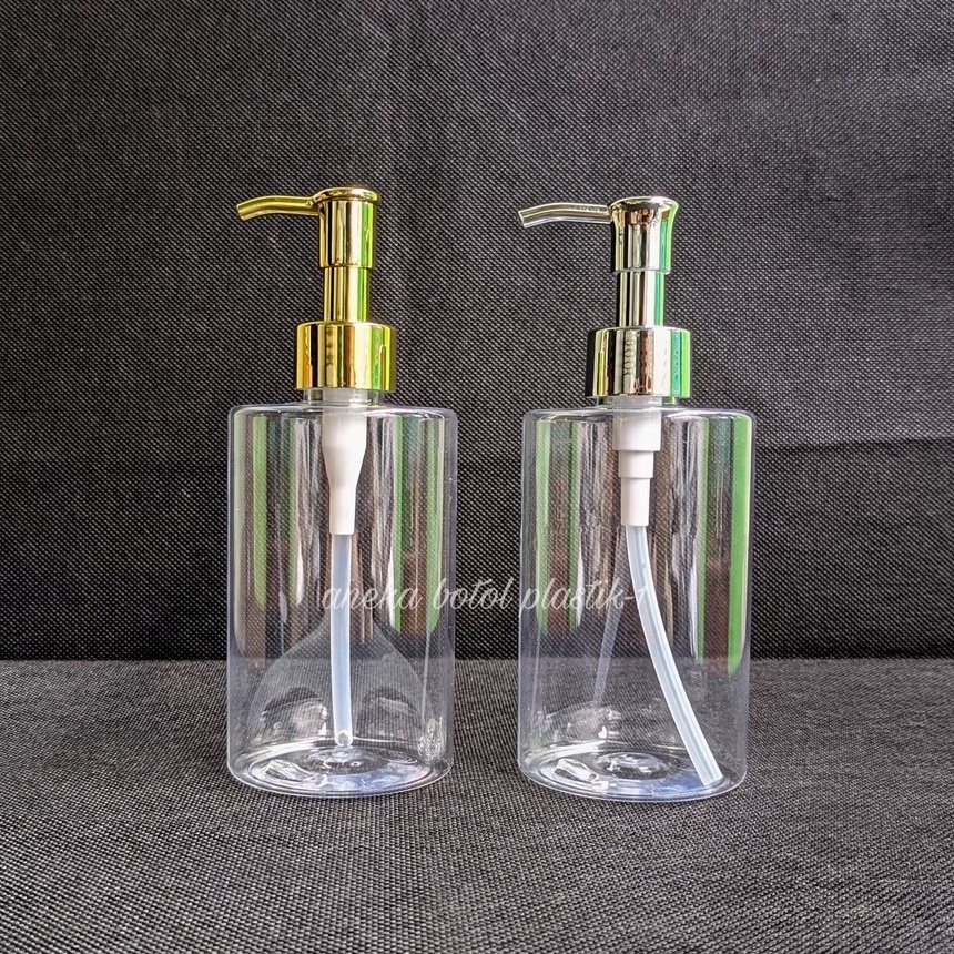 Jual Botol Sabun Cair Pump Ml Bening Rf Pump Luxury Gold Silver Botol Pump Ml Clear Rfs