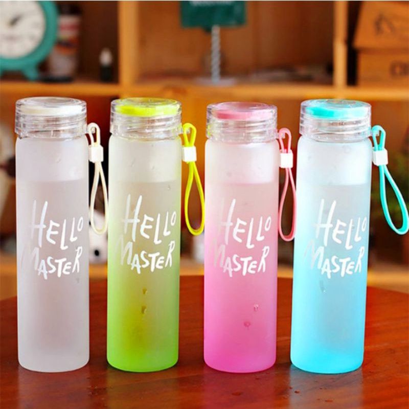 PR40 Botol Minum Hello Master 500mL &quot;termasuk packing bubble&quot;