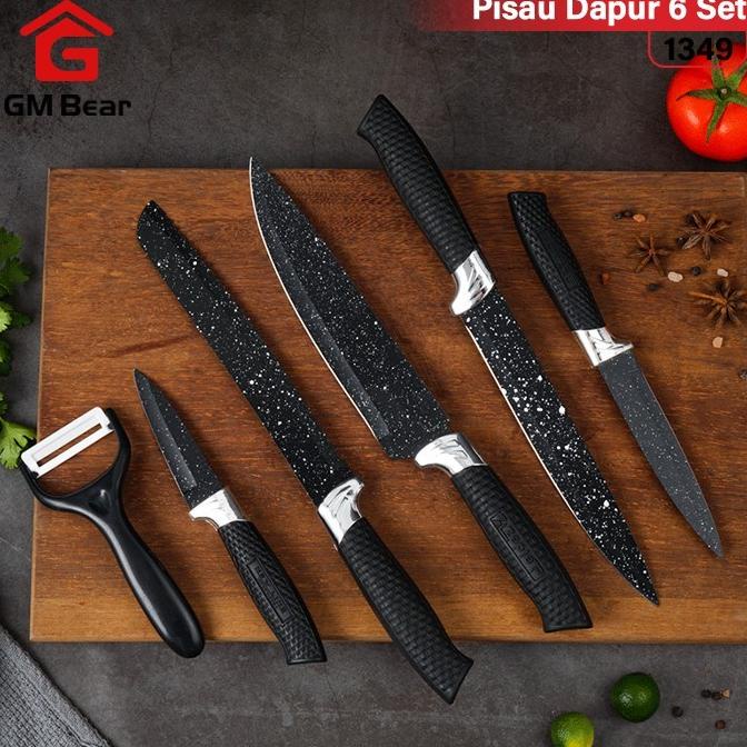 

Promo Gm Bear Set Pisau Dapur Isi 6 Pcs 1349-Knife Set 6 Pcs Jangan Marfazizi