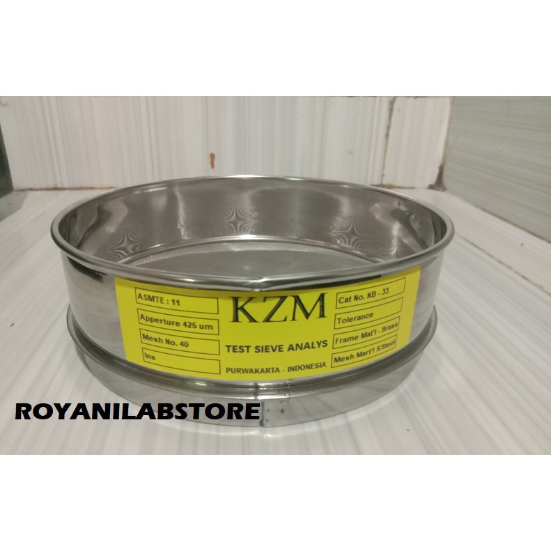 Sieve Ayakan Stainless Mesh 40 ( 425 um )