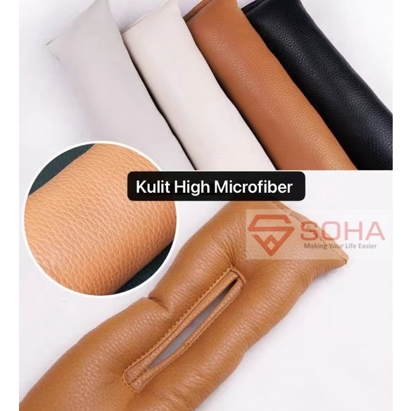 AM-07 Hitam Car Seat BELT Gap Filler Sekat Pembatas Tempat Duduk Celah Kursi Mobil Cover Jok