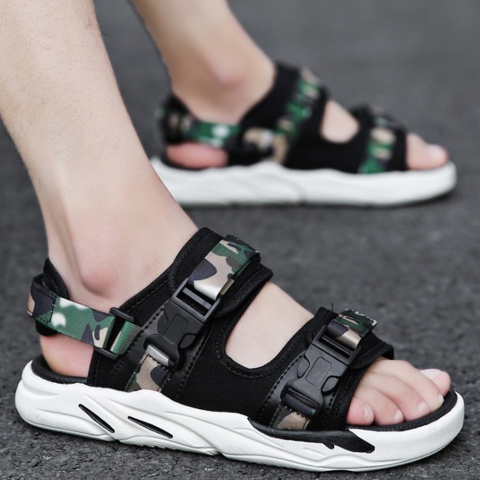 TBIG [COD] Sandal Tali Pria Gladiators ARMY A95 Sandal Import Santai Casual