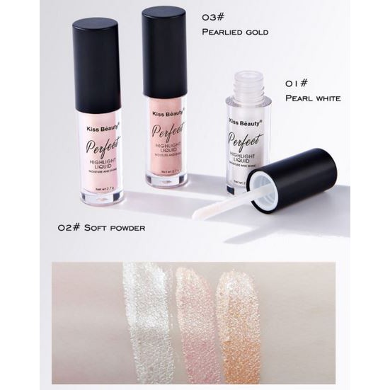 KISS BEAUTY Highlighter Liquid Waterproof Original Shimmer