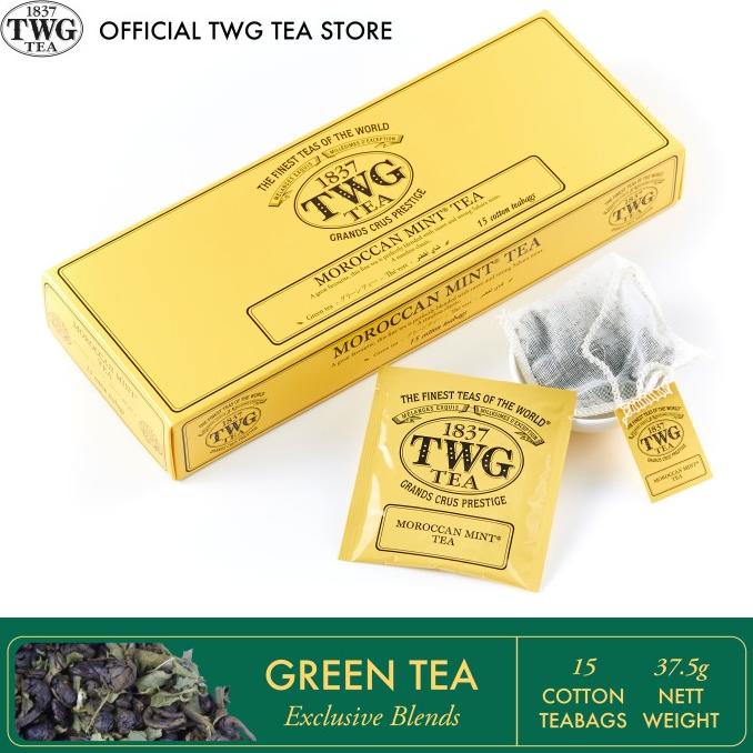 

[COD] TWG Tea Moroccan Mint Tea, Cotton Teabag [COD]