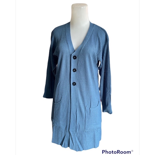 longcardy belle kancing/baju rajut/sweater rajut wanita