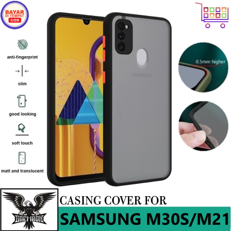 Promo Case Samsung Galaxy M30s / M21 Aero Dove Matte Candy Case Premium Anti Bekas Sidik Jari