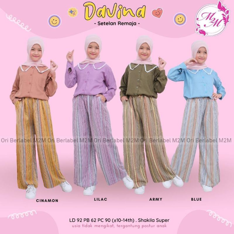 DAVINA SETELAN REMAJA BY M2M