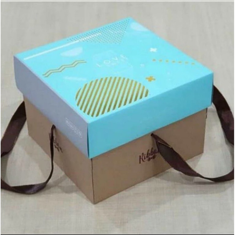 Box / Kotak Kue Tigerson Tosca 25 x 25 x 18cm