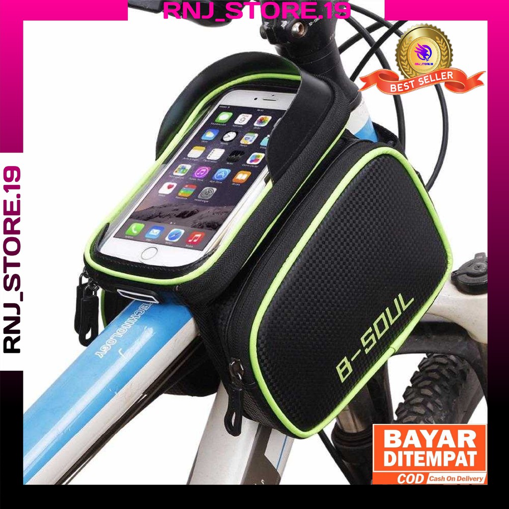 Tas Sepeda Waterproof/Tas Holder Hp Sepeda Waterproof/Tas Peralatan Sepeda/Tas Sepepda Serbaguna
