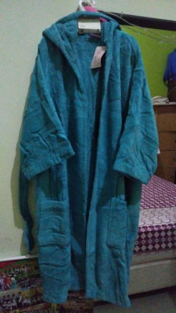 Kimono Handuk Mandi Anak-anak Lucu Butterfly Terry Palmer Hijau Tosca Size S