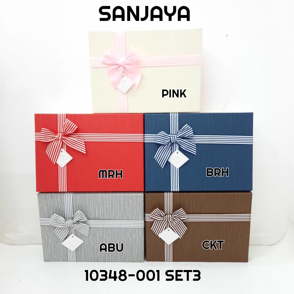 Box Kado / Kotak hampers / Bloom Box / Hard Box / Gift Box / Kotak Hadiah / 10348-001 SET3