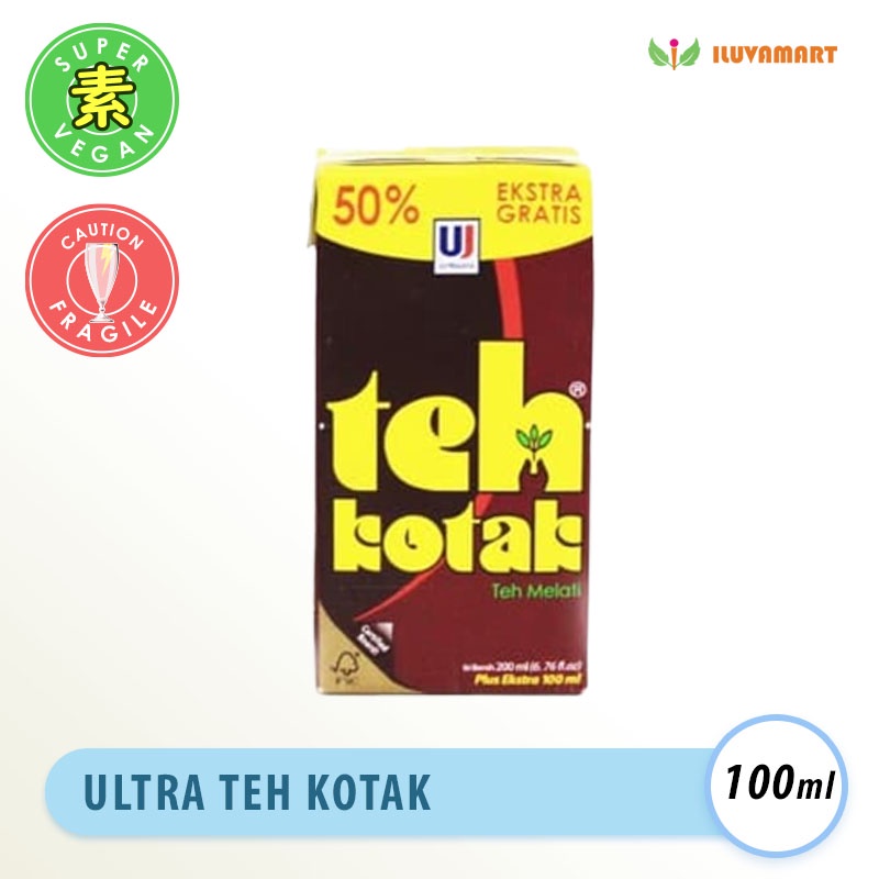 

Ultra Teh Kotak Minuman Teh Instant 200ml Plus Ekstra 100ml HALAL
