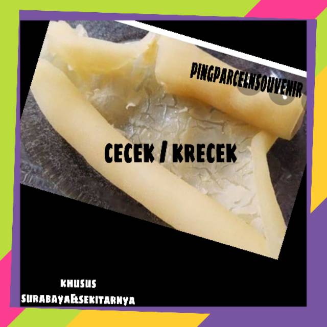 

Cecek / krecek (kulit sapi) || sayur online murah surabaya