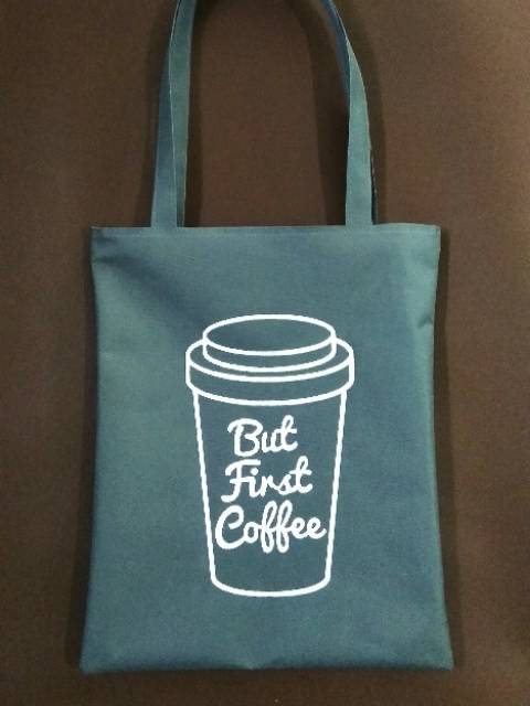 COFFE Totebag TAS BAHU TAS LUCU