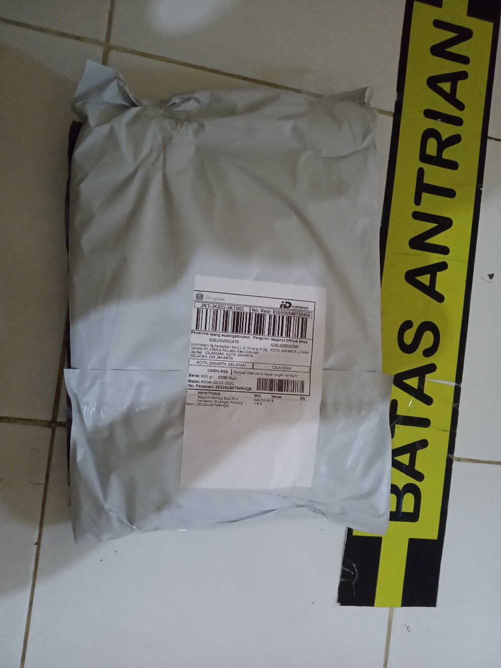 Maginot Kemeja Batik Pria Nandana-ls Lengan Panjang