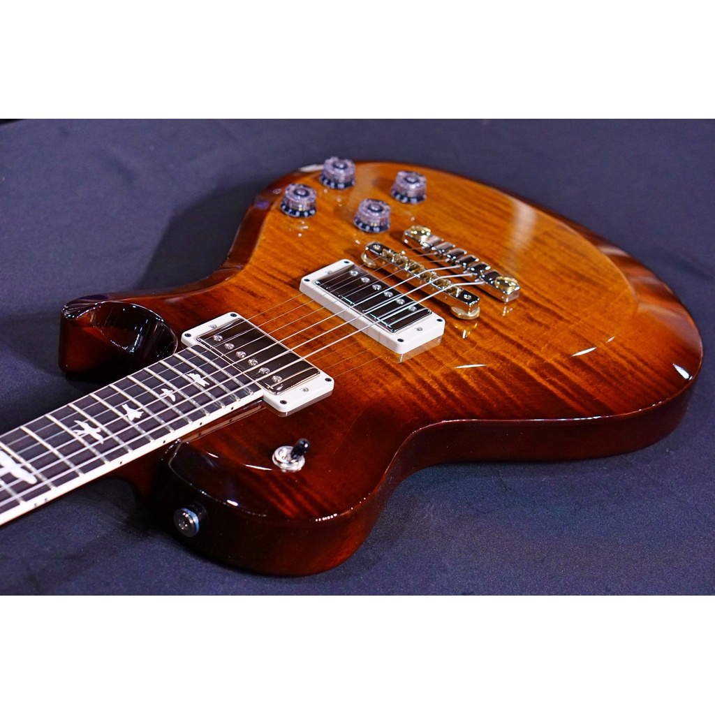 PRS S2 McCarty 594 Singlecut - Burnt Amber Smokeburst S2047792