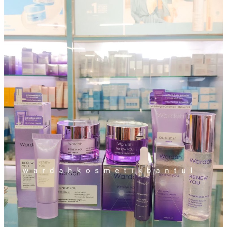Wardah Renew You Anti Aging ( Perawatan Anti Aging Flek)