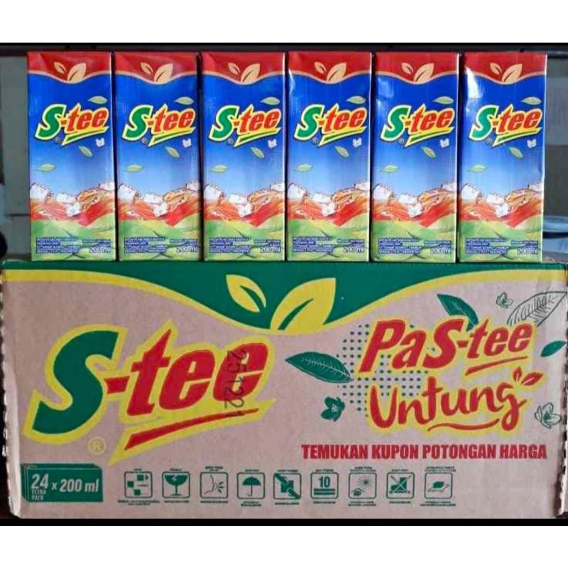 

teh kotak s-tee 200 ml