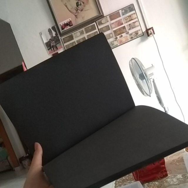 Black Paper Plain Notebook  Shopee Indonesia