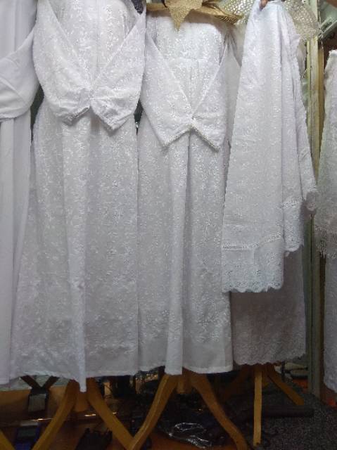 Gamis Haji Dan Umroh Stelan Jilbab( Bergo )