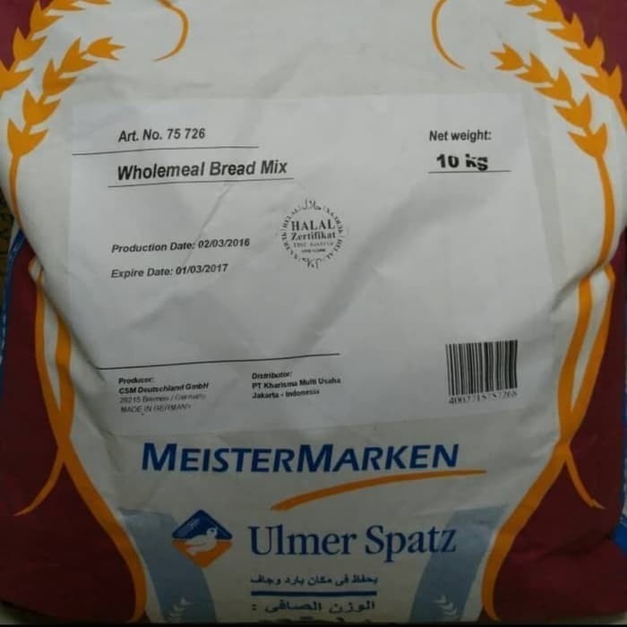 

BISA COD MeisterMarken Wholemeal / Tepung Gandum - 1kg