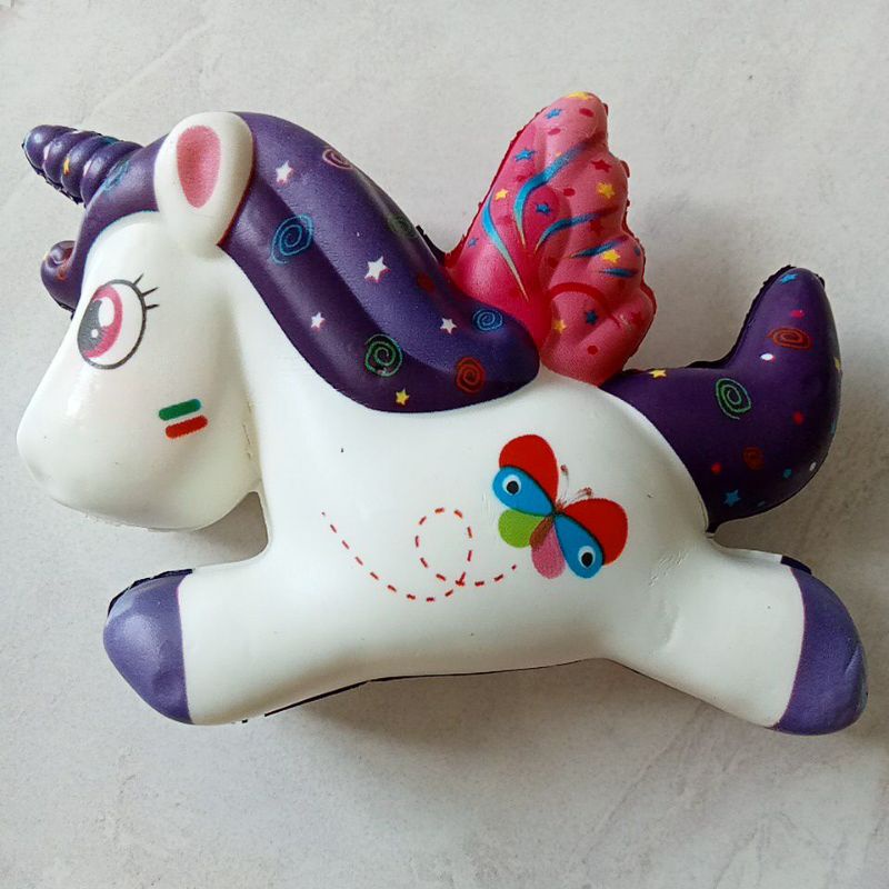 Mainan Skuisi Squishy Squishi Sekuisi Unicorn Slow Banget Slowly