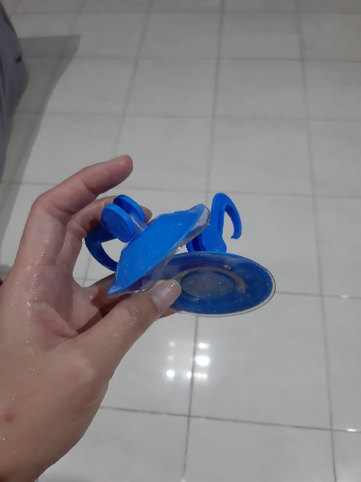 Sucker Hook 7.5 Cm - Gantungan Pengait Plastik Multi Fungsi Serba Guna