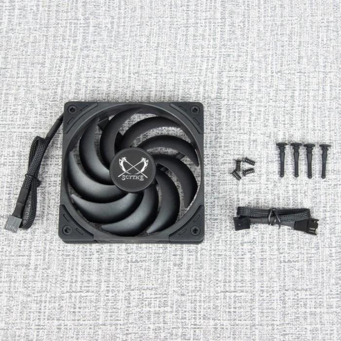 Fan Scythe Wonder Snail 120 PWM 2400 RPM Static Pressure - 12cm 120mm