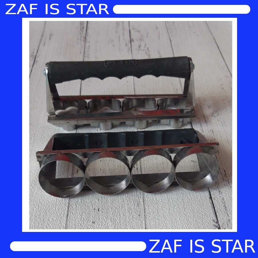 Cetakan Kastengel Bulat / kue kacang bulat