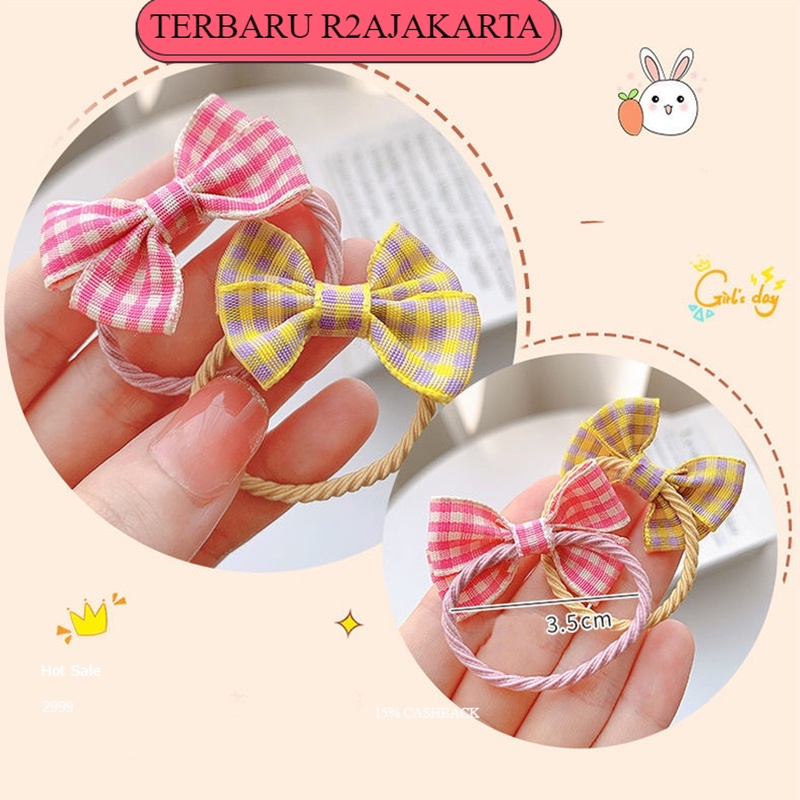 TERBARU COD iKat Rambut Set 10Pcs Hiasan Pita Rambut Anak Perempuan Karakter Korea Lucu KCR03 R2a