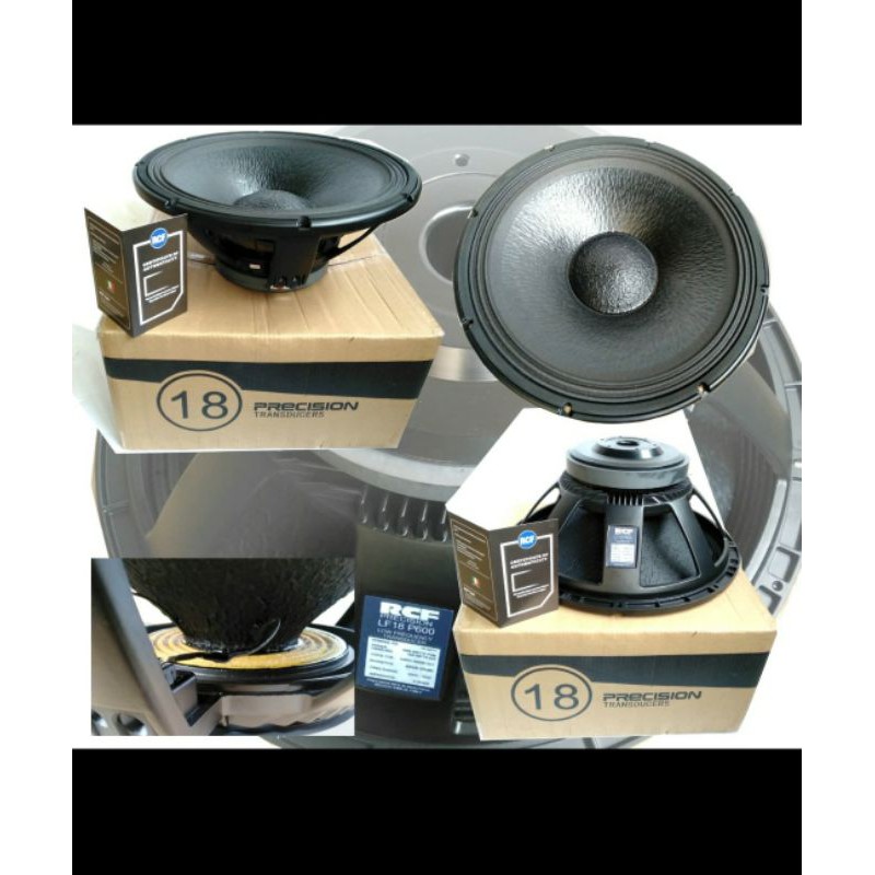 Speaker Komponen RCF LF18 P600/LF18P600 18 inci Subwoofer 2000 watt