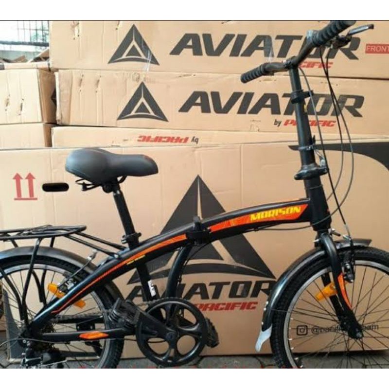 Sepeda Lipat 20 inch morison 7 speed