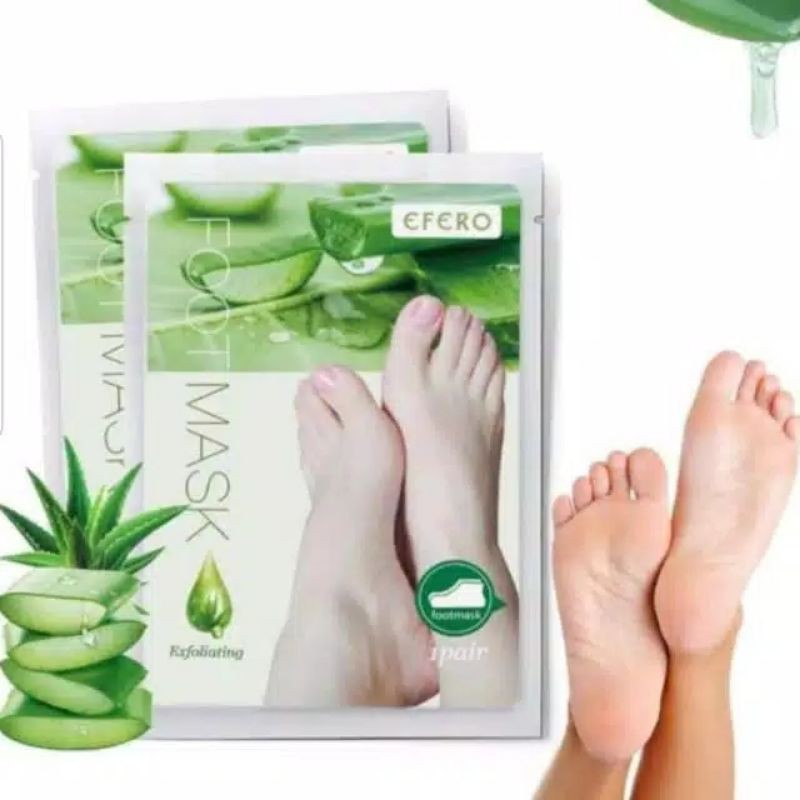 EFERO Exfoliating Foot Mask Pedicure Socks Exfoliation for Feet.